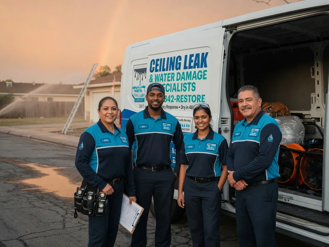 Ceiling Leak Cleanup company in Thornburg, IA