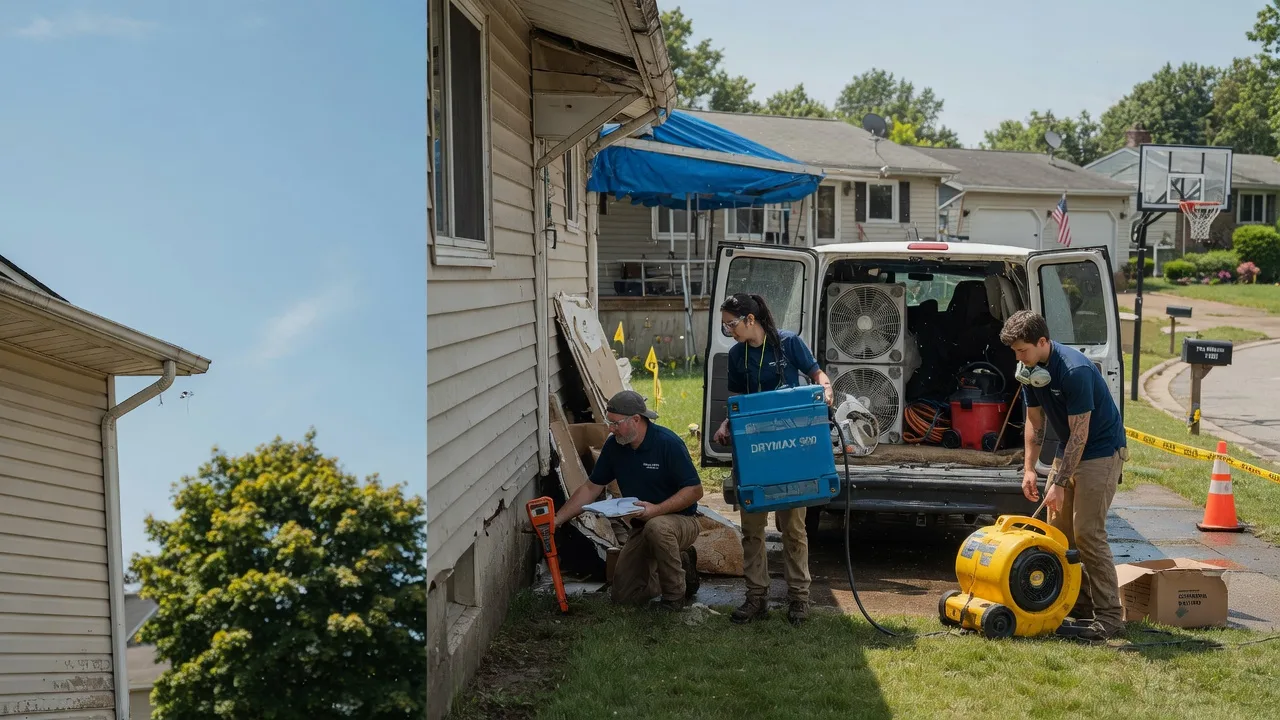 Ceiling Leak Cleanup in Thornburg, IA near me