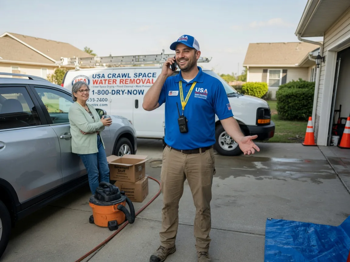 Crawl Space Water Removal Thornburg, IA FAQs